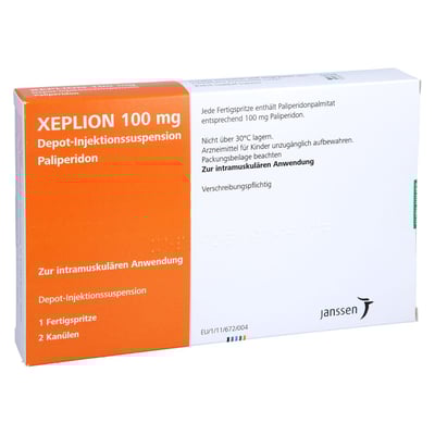 Xeplion 100mg Depot-Injektionssuspension