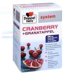 Doppelherz Cranberry + Granatapfel system