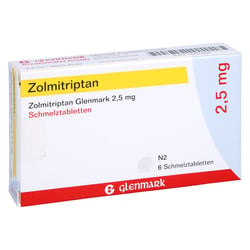Zolmitriptan Glenmark 2,5 mg