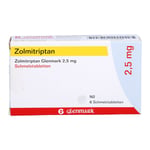 Zolmitriptan Glenmark 2,5 mg