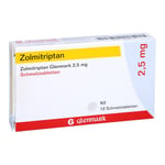 Zolmitriptan Glenmark 2,5 mg Produktbild 1