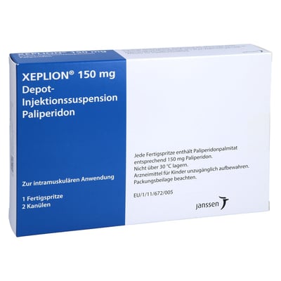 Xeplion 150 mg Depot-Injektionssuspension Produktbild 1