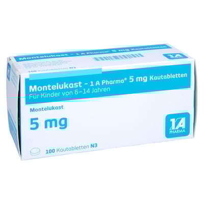 Montelukast-1A Pharma 5 mg