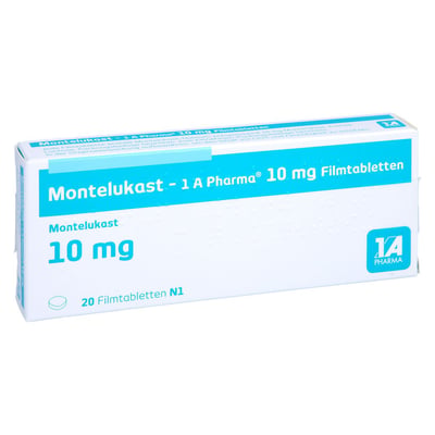 Montelukast-1A Pharma 10 mg Produktbild 1