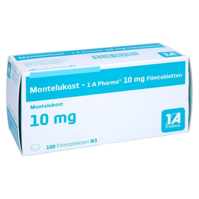 Montelukast-1A Pharma 10 mg Produktbild 1