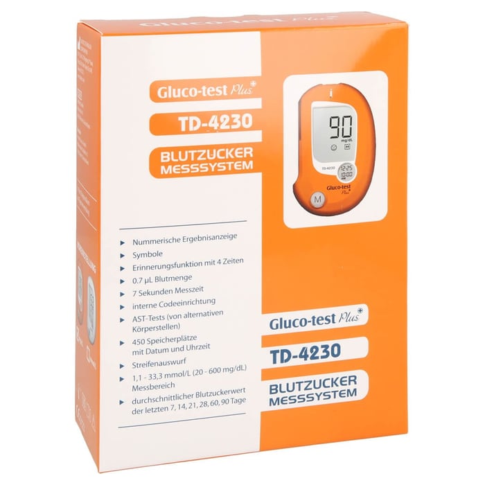 Gluco Test Plus 10 Set MG/DL