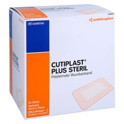 Cutiplast 10x7,8 cm plus steril