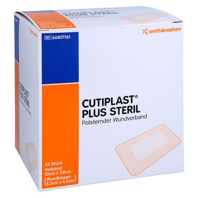Cutiplast 10x7,8 cm plus steril