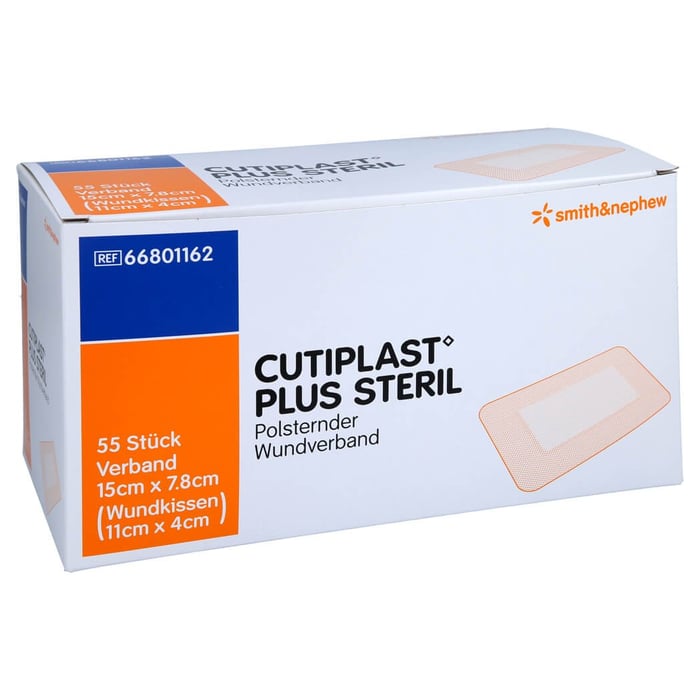 Cutiplast Plus steril 7,8x15 cm Verband