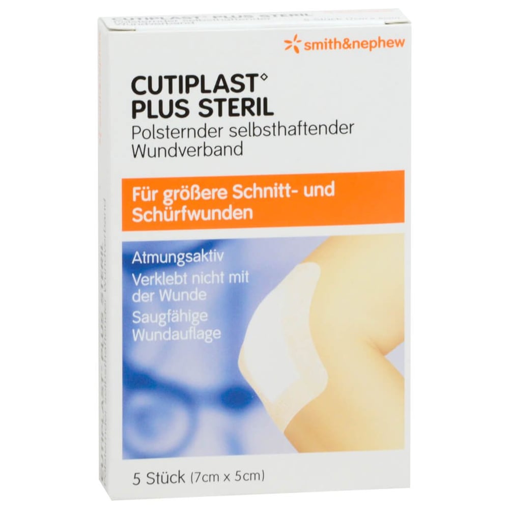 Cutiplast 5x7cm plus steril