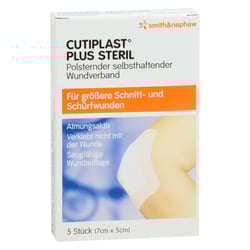 Cutiplast 5x7cm plus steril