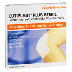 Cutiplast 10x7,8 cm plus steril