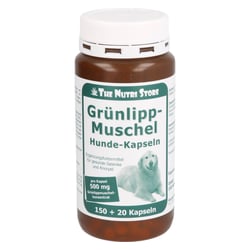 Grünlippmuschel 500mg für Hunde