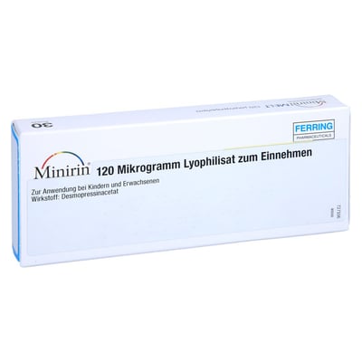 Minirin 120ug Lyophilisat z.Einnehm.Schmelztabl.