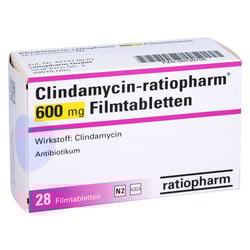 Clindamycin-ratiopharm 600 mg