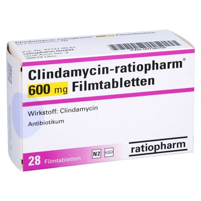 Clindamycin-ratiopharm 600 mg