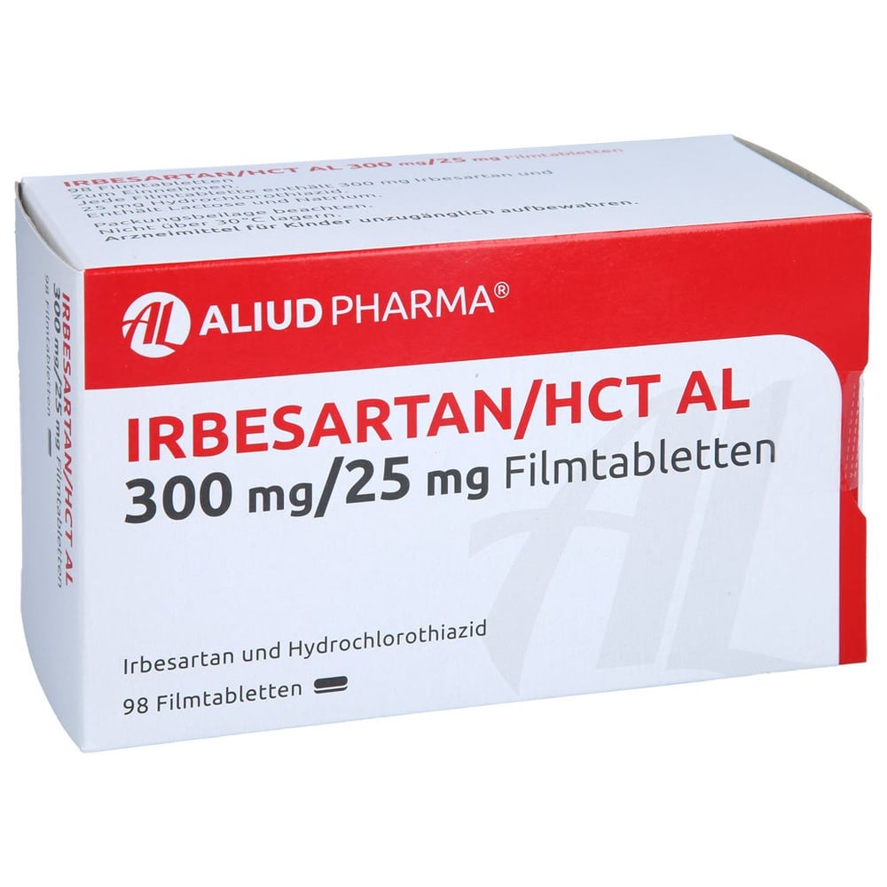 Irbesartan/HCT AL 300 mg/25 mg