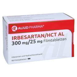 Irbesartan/HCT AL 300 mg/25 mg
