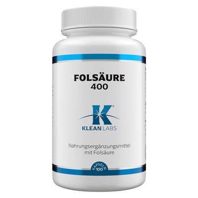 Folsäure 400 ug KLEAN LABS Kapseln