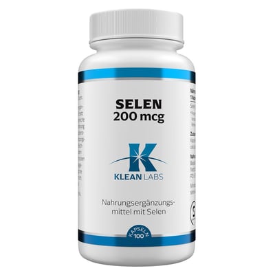 Selen 200 mcg KLEAN LABS