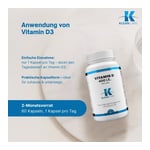 Vitamin D 400 I.e. Klean Labs Kapseln