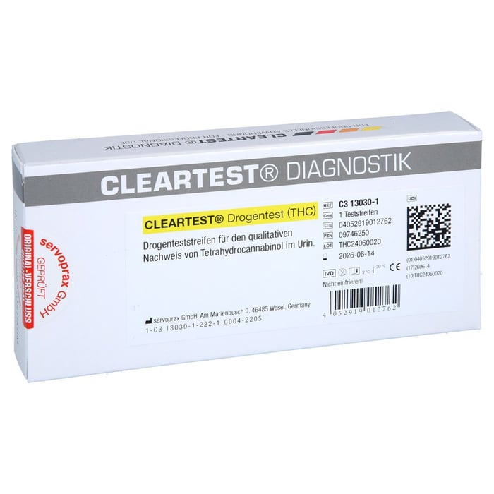 Cleartest Drogentest Thc