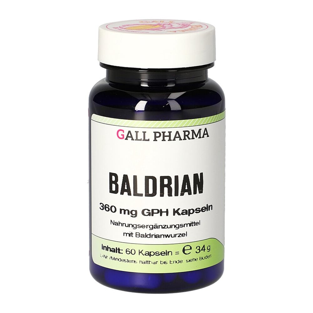Baldrian 360 mg Gph Kapseln