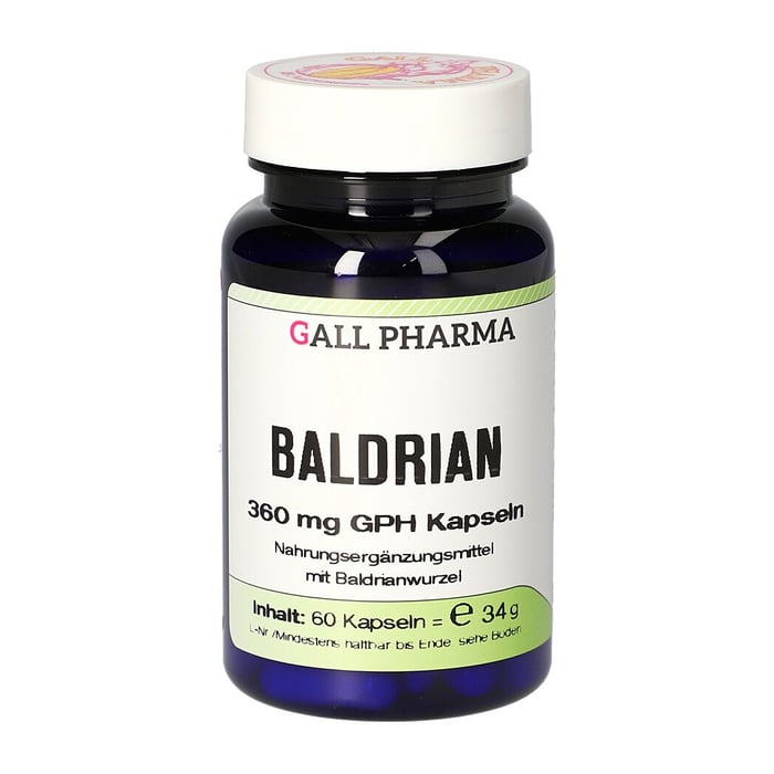 Baldrian 360 mg Gph Kapseln