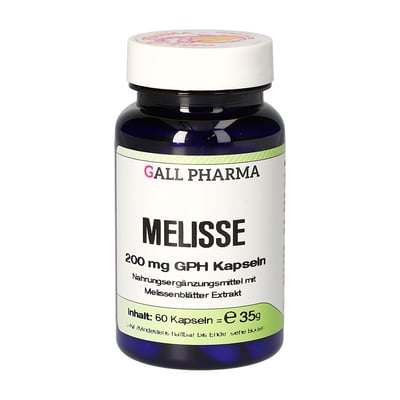 Melisse 200 mg Gph Kaps