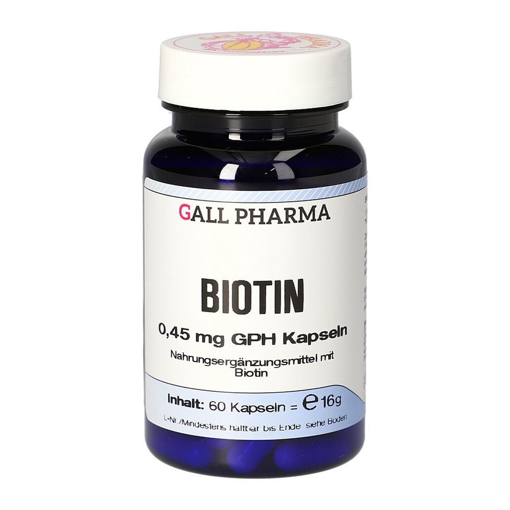 Biotin 0,45 mg Gph Kapseln