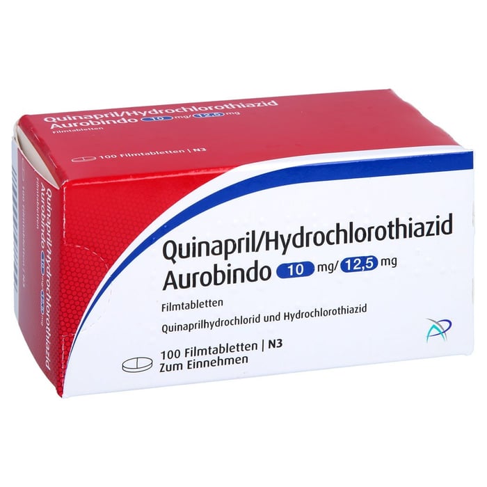 Quinapril/Hydrochlorothiazid Aurobindo 10/12,5mg