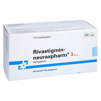 Rivastigmin-neuraxpharm 3 mg