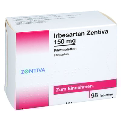 Irbesartan Zentiva 150 mg