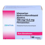 Irbesartan Hydrochlorothiazid Zentiva 150 mg/12,5 mg Produktbild 2