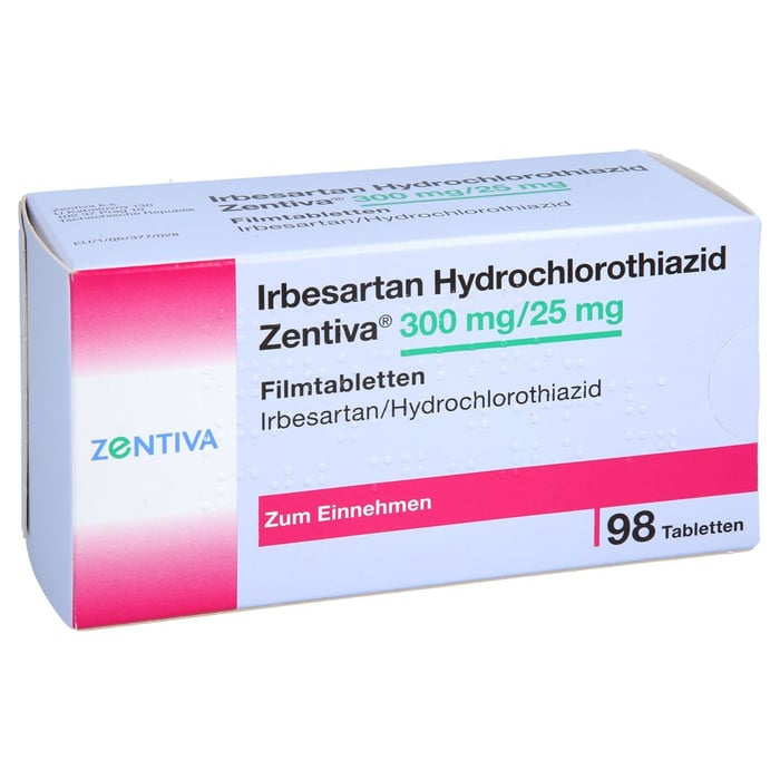 Irbesartan Hydrochlorothiazid Zentiva 300mg/25mg