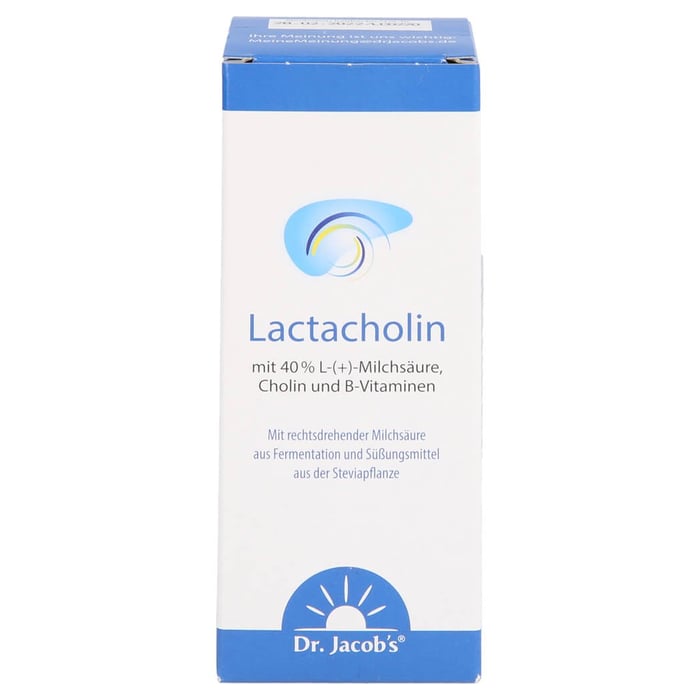 Dr. Jacob's LactaCholin Milchsäure Vitamin-B-Komplex Cholin