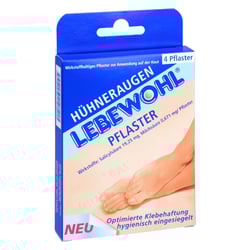 Lebewohl Hühneraugenpflaster