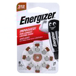 Energizer Hörgerätebatterie 312 (6+2)