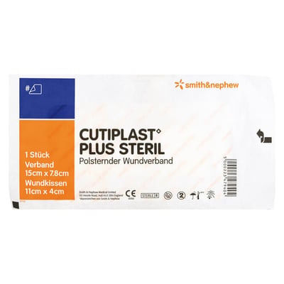 Cutiplast 15x7,8 cm plus steril Produktbild 1