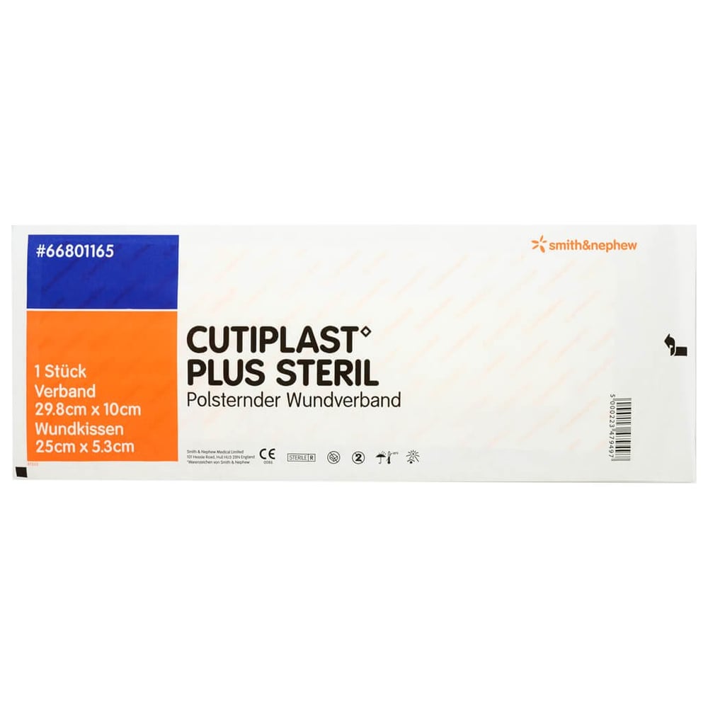 Cutiplast 10x29.8cm plus steril