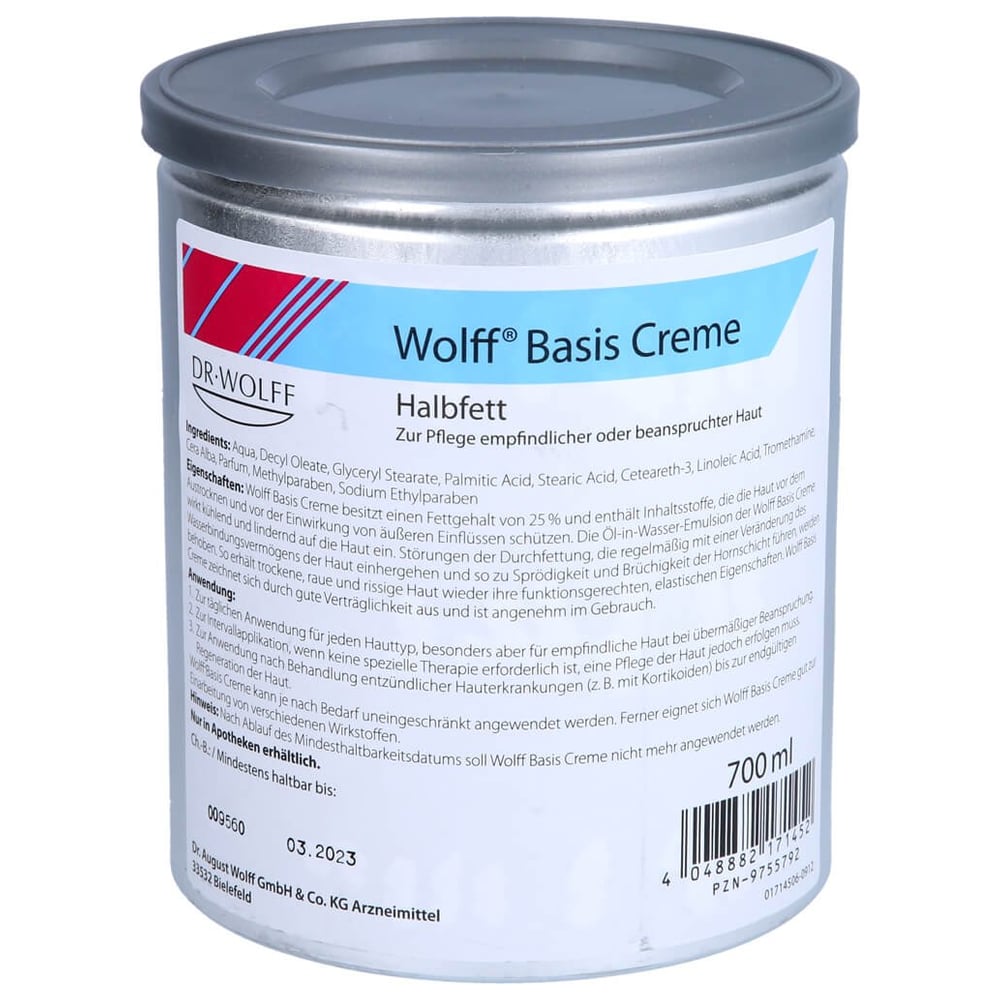 Wolff Basiscreme halbfett