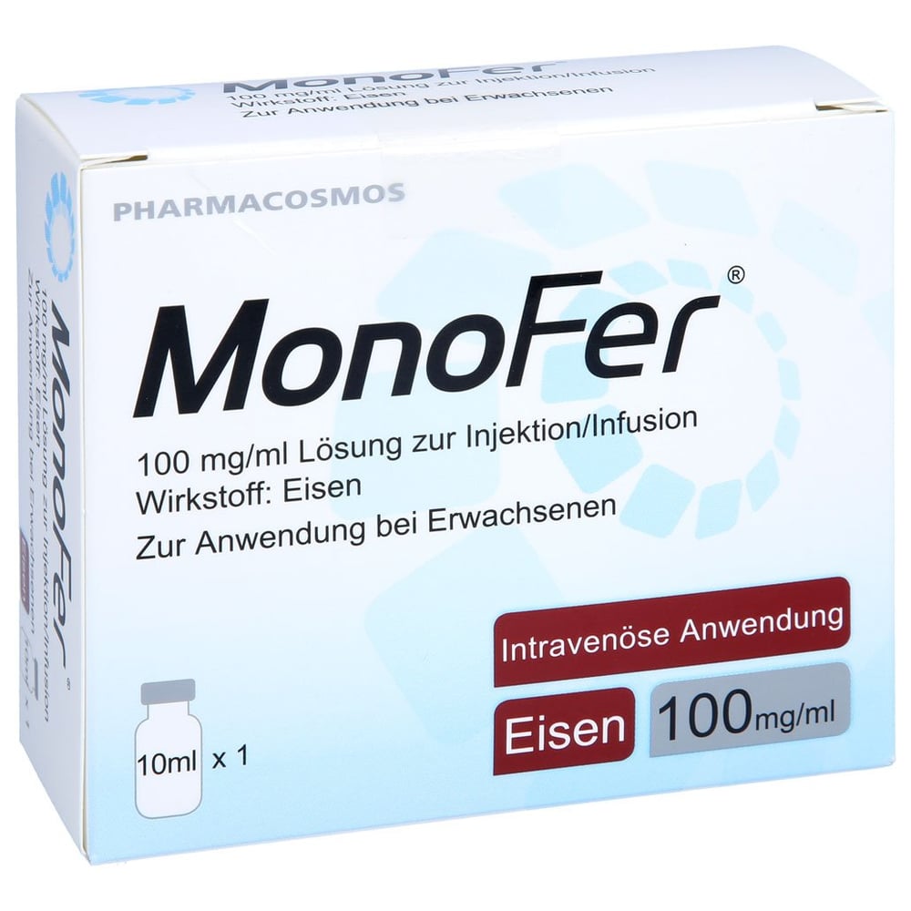 Monofer 100 mg/ml Lösung zur Injektion/Infusion