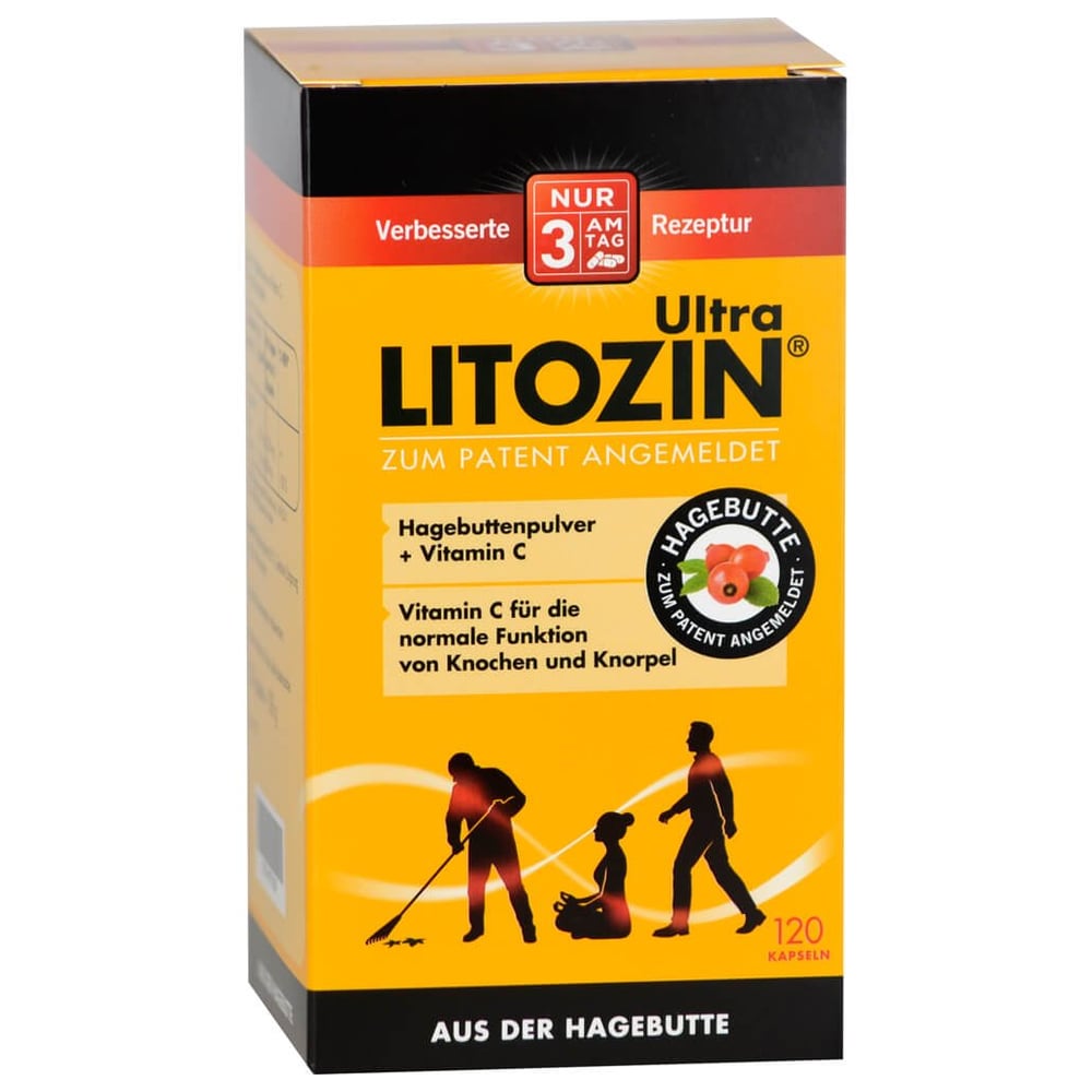 Litozin Ultra Hagebuttenpulver + Vitamin C