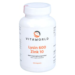 Lysin 600 mg plus Zink 10 mg