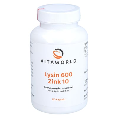 Lysin 600 mg plus Zink 10 mg Produktbild 1