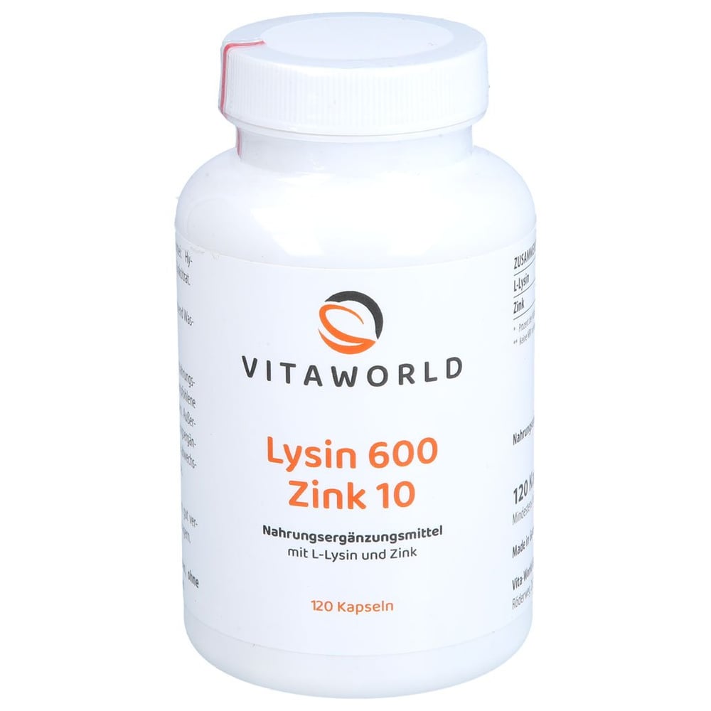 Lysin 600mg plus Zink 10mg