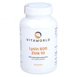 Lysin 600mg plus Zink 10mg