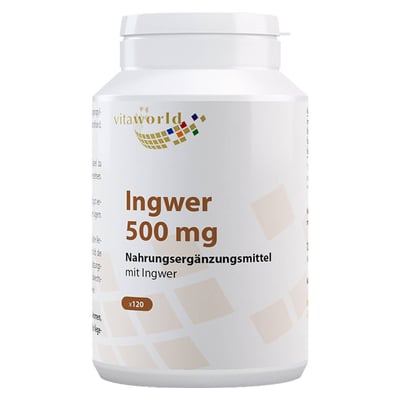 Ingwer Kapseln 500 mg Produktbild 1