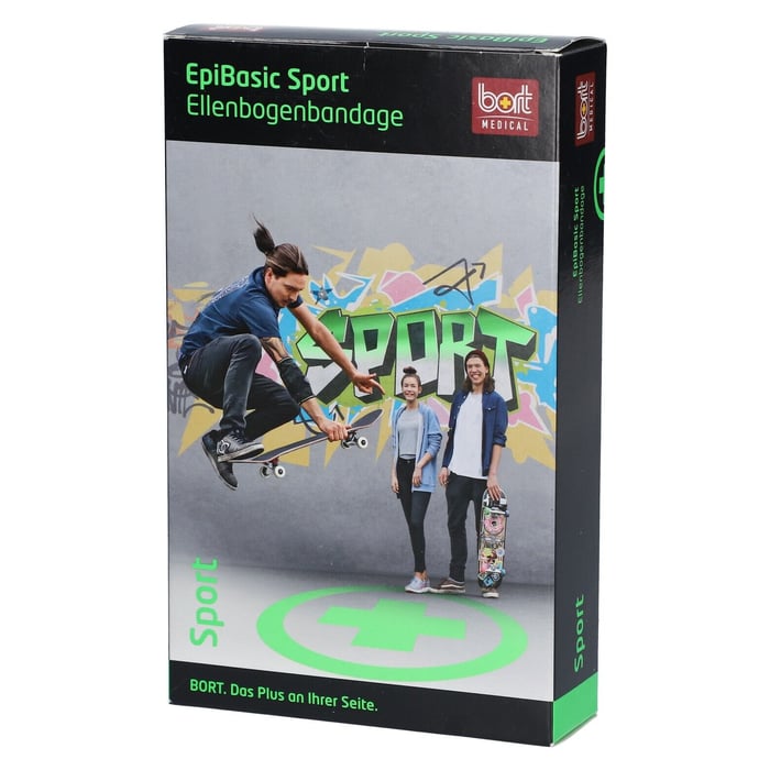 Bort EpiBasic Sport Bandage S schwarz