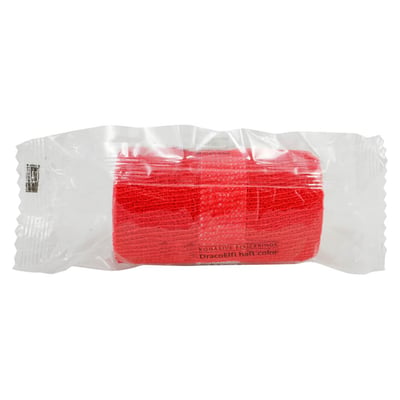 Dracoelfi haft color elastisch Fixierbinde 8 cmx4 m rot Produktbild 1